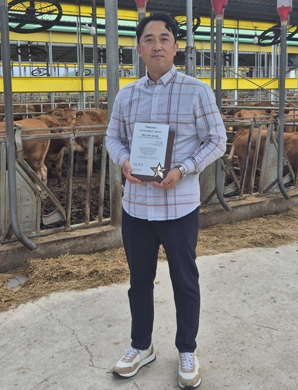 메텍, 해남 이현농장 ‘저탄소 한우 1호 농장’으로 선정
